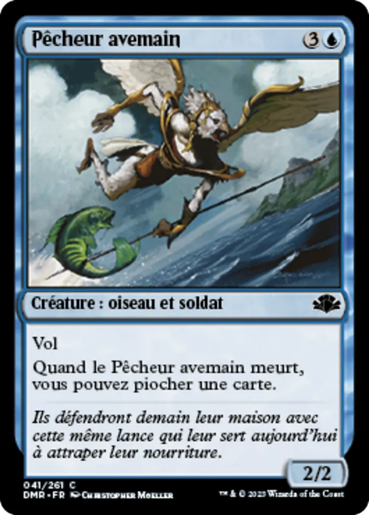 Pêcheur avemain — Dominaria Remastered — Magic: The Gathering