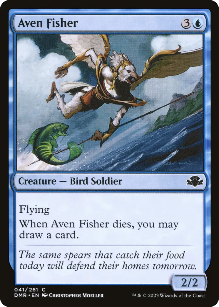 Pêcheur avemain — Dominaria Remastered — Magic: The Gathering