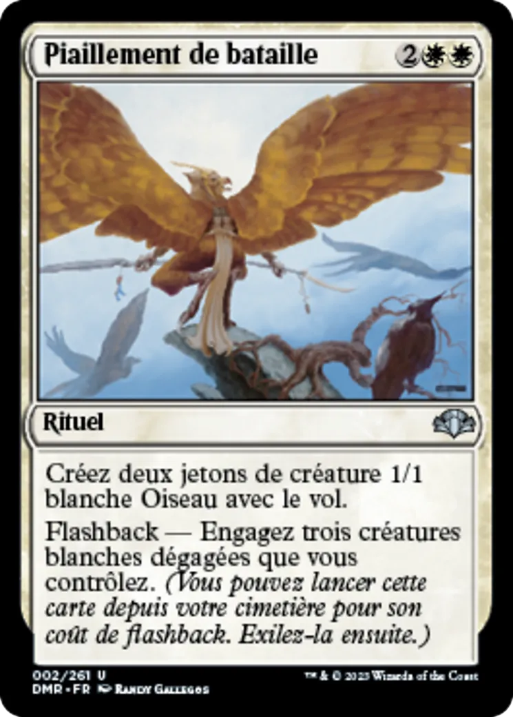 Piaillement de bataille — Dominaria Remastered — Magic: The Gathering