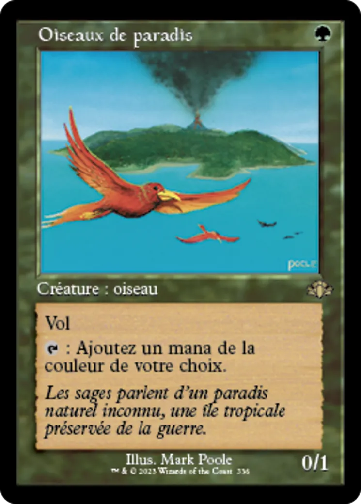 Oiseaux de paradis — Dominaria Remastered — Magic: The Gathering