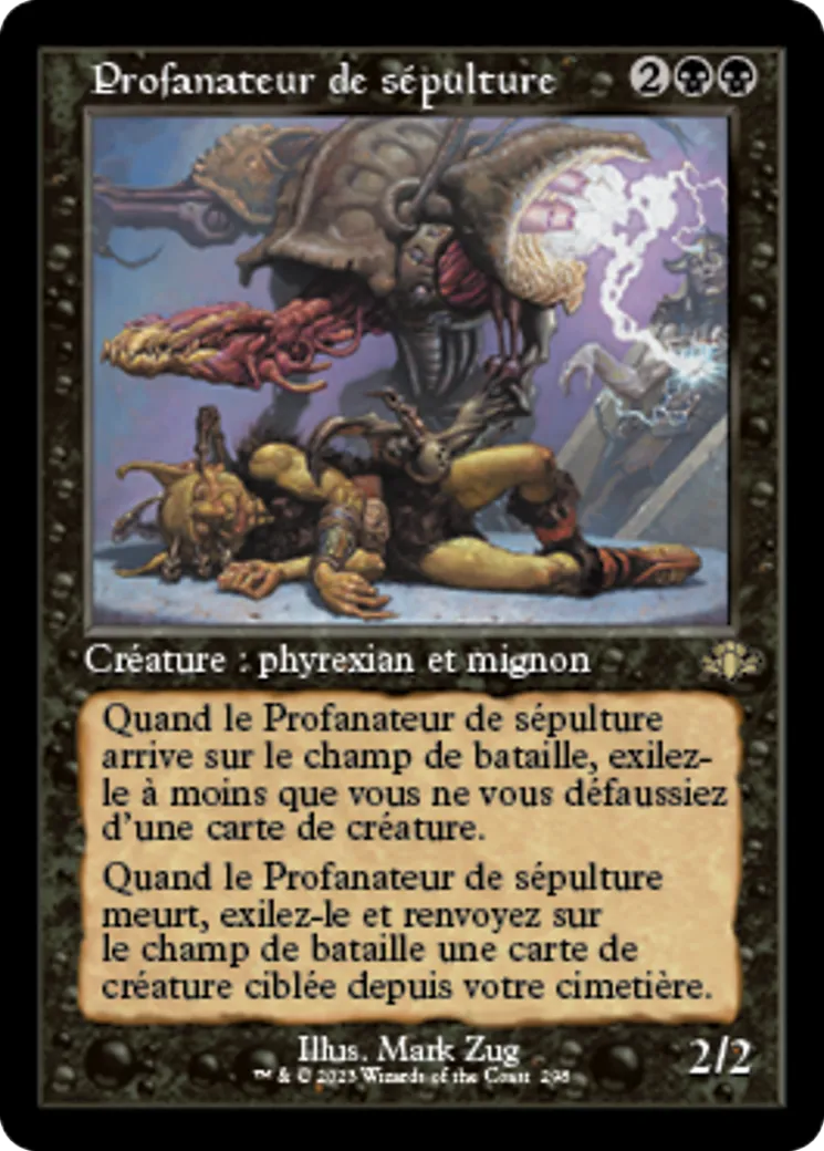 Profanateur de sépulture — Dominaria Remastered — Magic: The Gathering