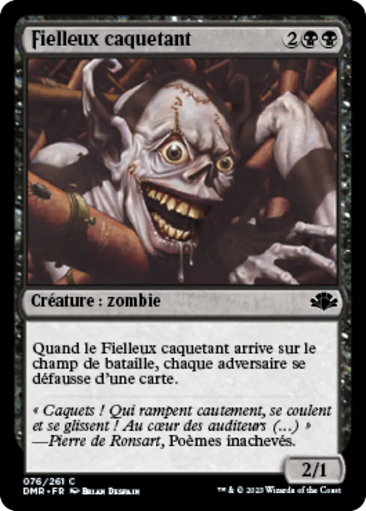 Fielleux caquetant from Dominaria Remastered - Magic: The Gathering