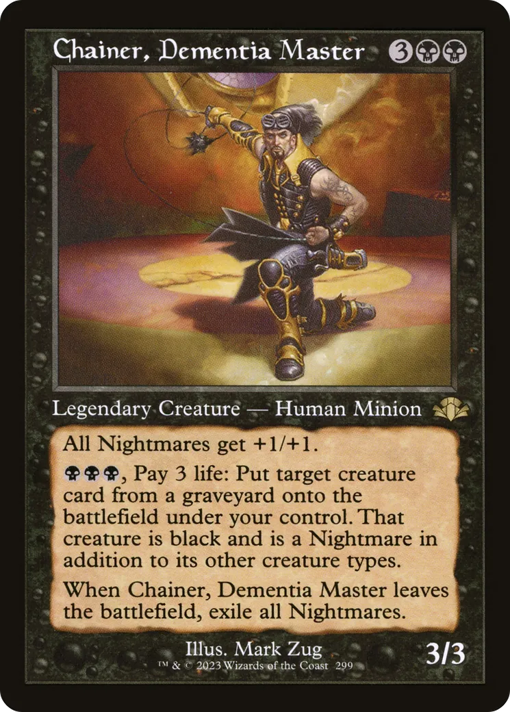 Chainer, Dementia Master — Dominaria Remastered — Magic: The Gathering