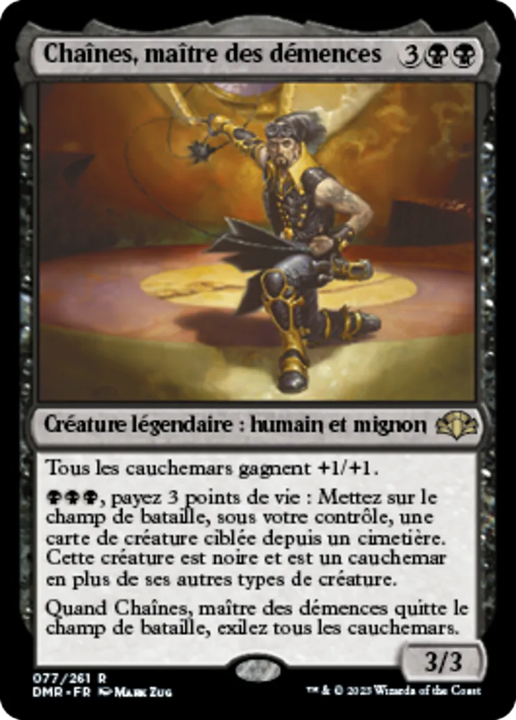 Chaînes, maître des démences — Dominaria Remastered — Magic: The Gathering