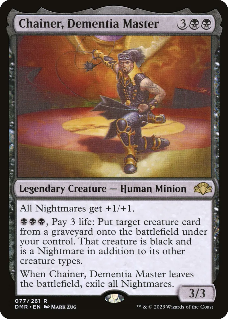 Chainer, Dementia Master — Dominaria Remastered — Magic: The Gathering