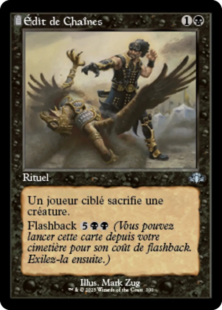 Édit de Chaînes — Dominaria Remastered — Magic: The Gathering