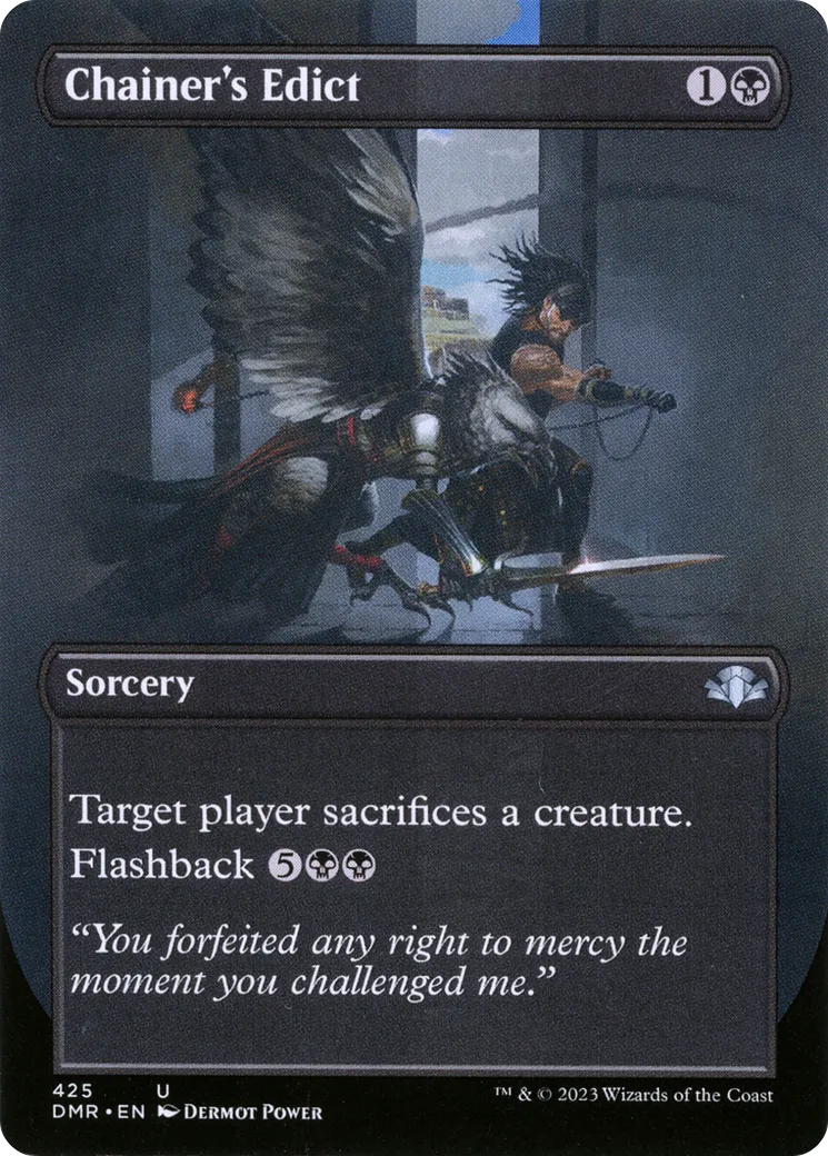 Chainer's Edict — Dominaria Remastered — Magic: The Gathering