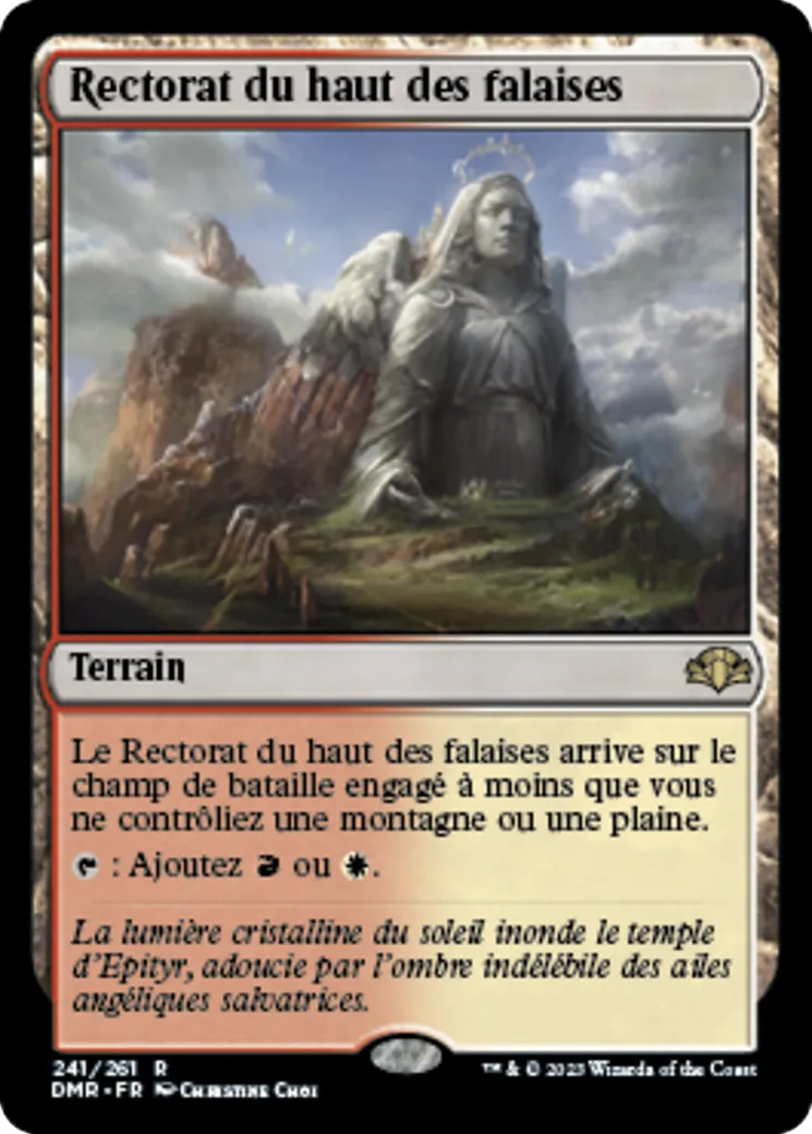 Rectorat du haut des falaises — Dominaria Remastered — Magic: The Gathering