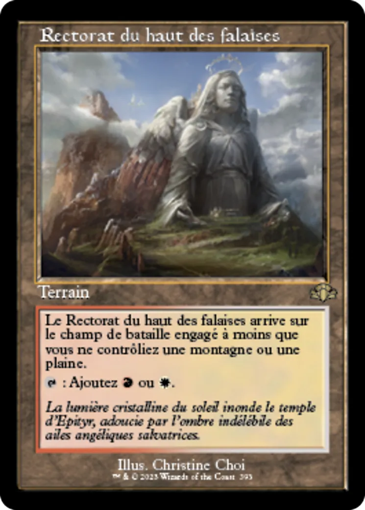 Rectorat du haut des falaises — Dominaria Remastered — Magic: The Gathering
