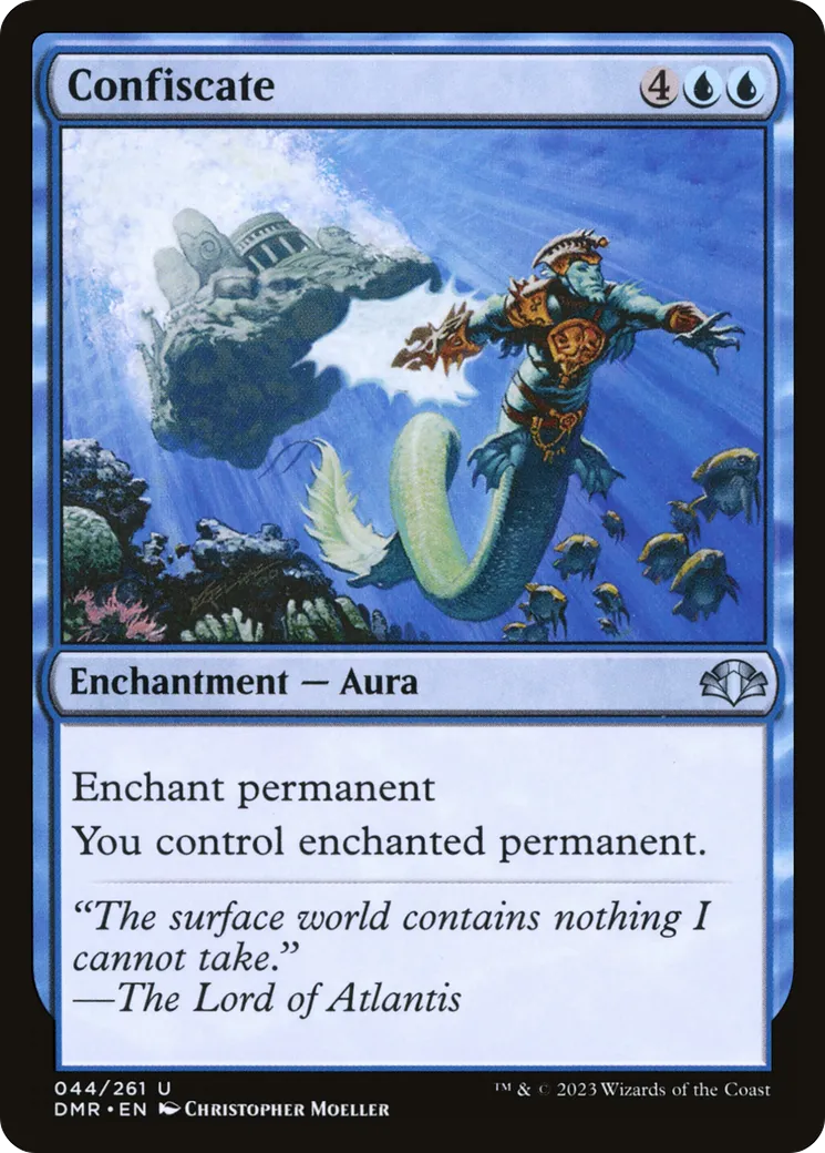 Confiscation — Dominaria Remastered — Magic: The Gathering