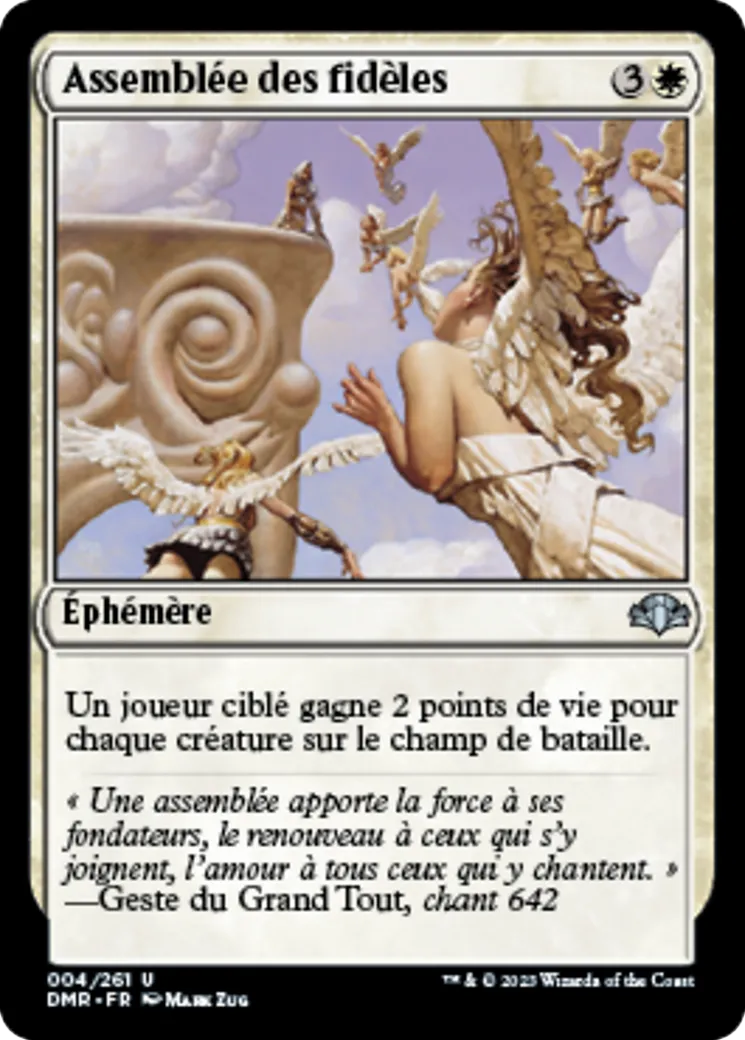 Assemblée des fidèles — Dominaria Remastered — Magic: The Gathering