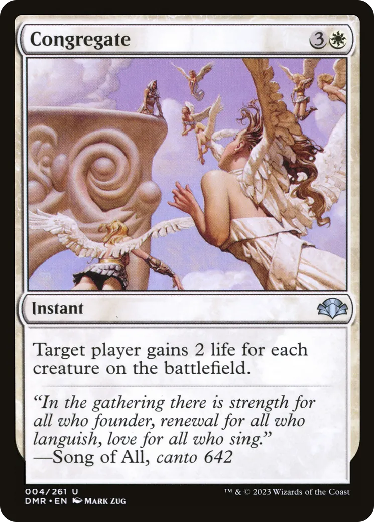 Congregate — Dominaria Remastered — Magic: The Gathering