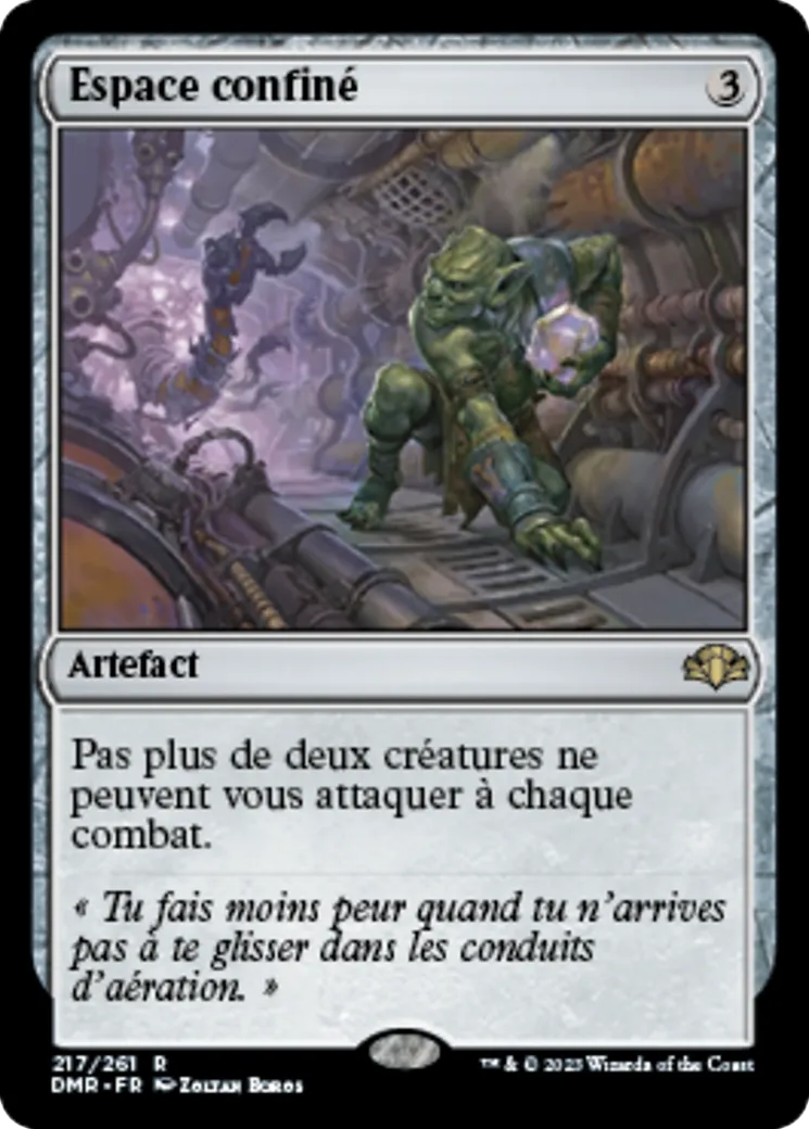 Espace confiné from Dominaria Remastered - Magic: The Gathering