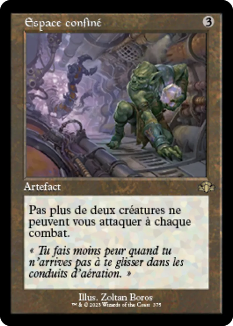 Espace confiné — Dominaria Remastered — Magic: The Gathering