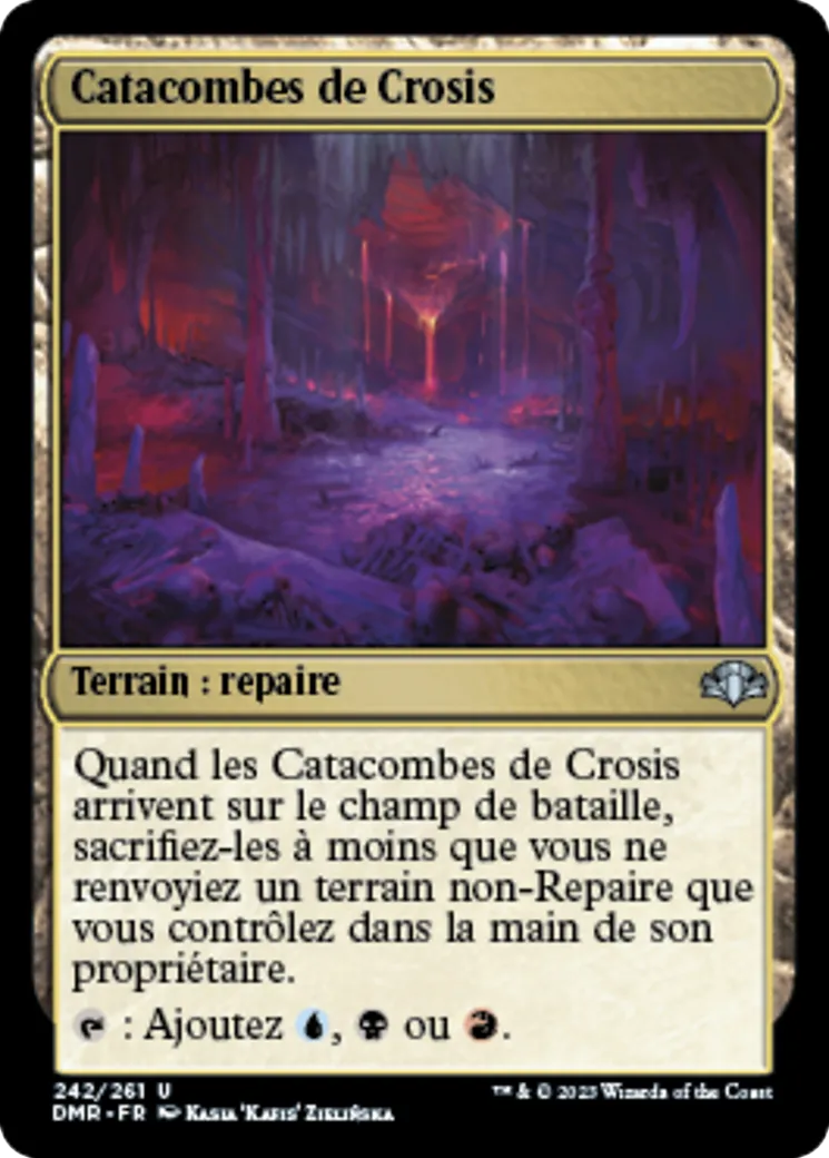 Catacombes de Crosis — Dominaria Remastered — Magic: The Gathering