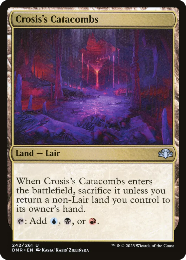 Crosis's Catacombs — Dominaria Remastered — Magic: The Gathering