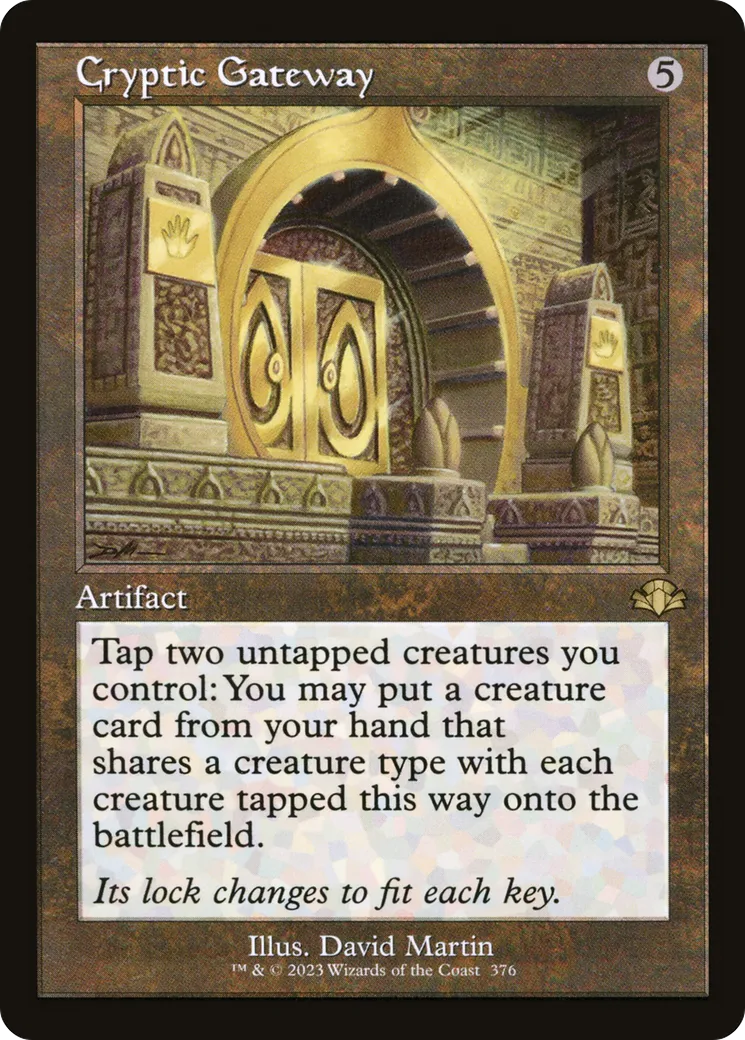 Cryptic Gateway — Dominaria Remastered — Magic: The Gathering