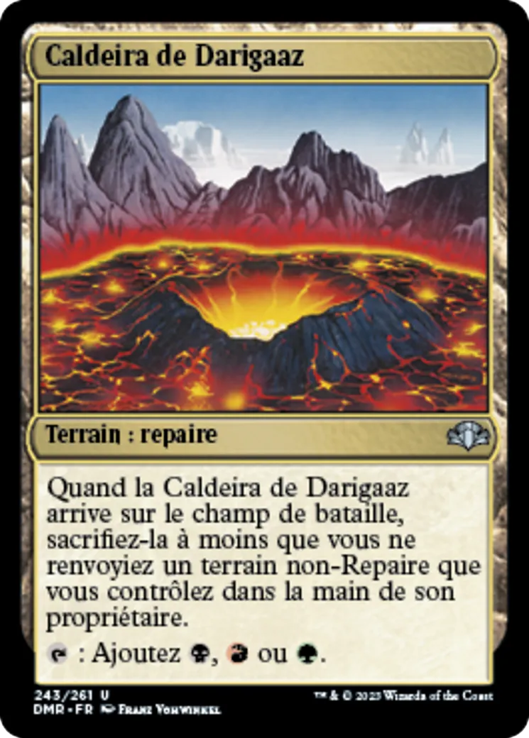 Caldeira de Darigaaz — Dominaria Remastered — Magic: The Gathering
