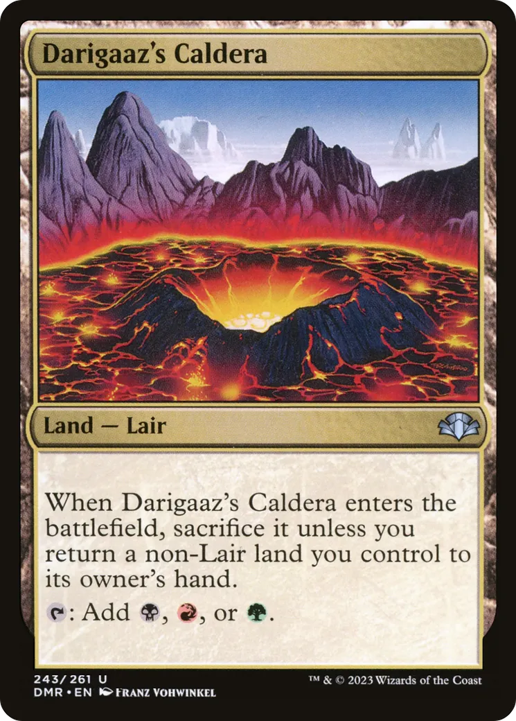 Caldeira de Darigaaz — Dominaria Remastered — Magic: The Gathering