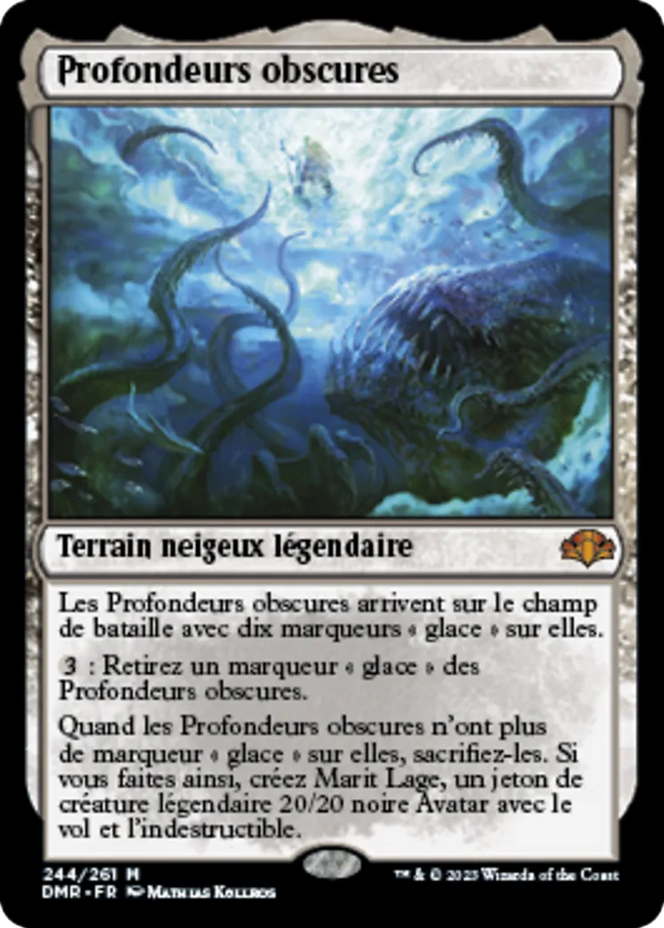 Profondeurs obscures — Dominaria Remastered — Magic: The Gathering
