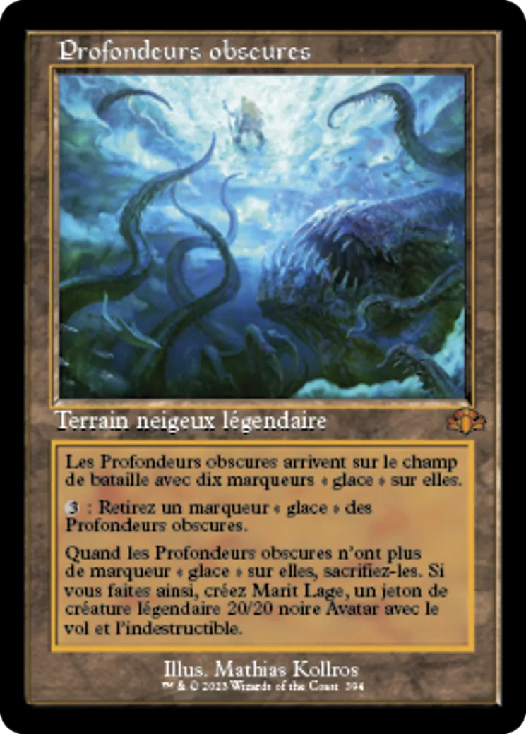 Profondeurs obscures — Dominaria Remastered — Magic: The Gathering