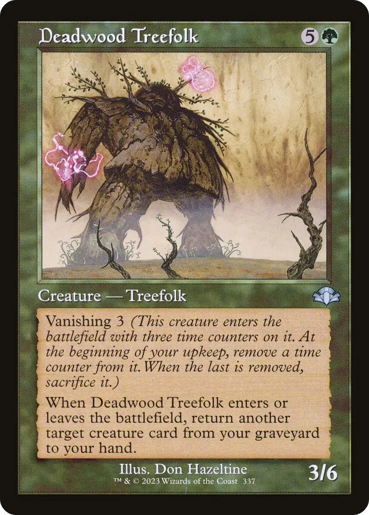 Deadwood Treefolk — Dominaria Remastered — Magic: The Gathering