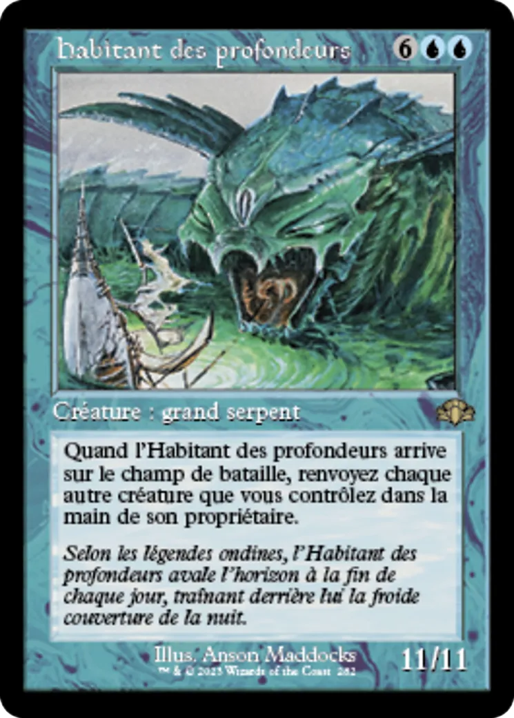 Habitant des profondeurs — Dominaria Remastered — Magic: The Gathering