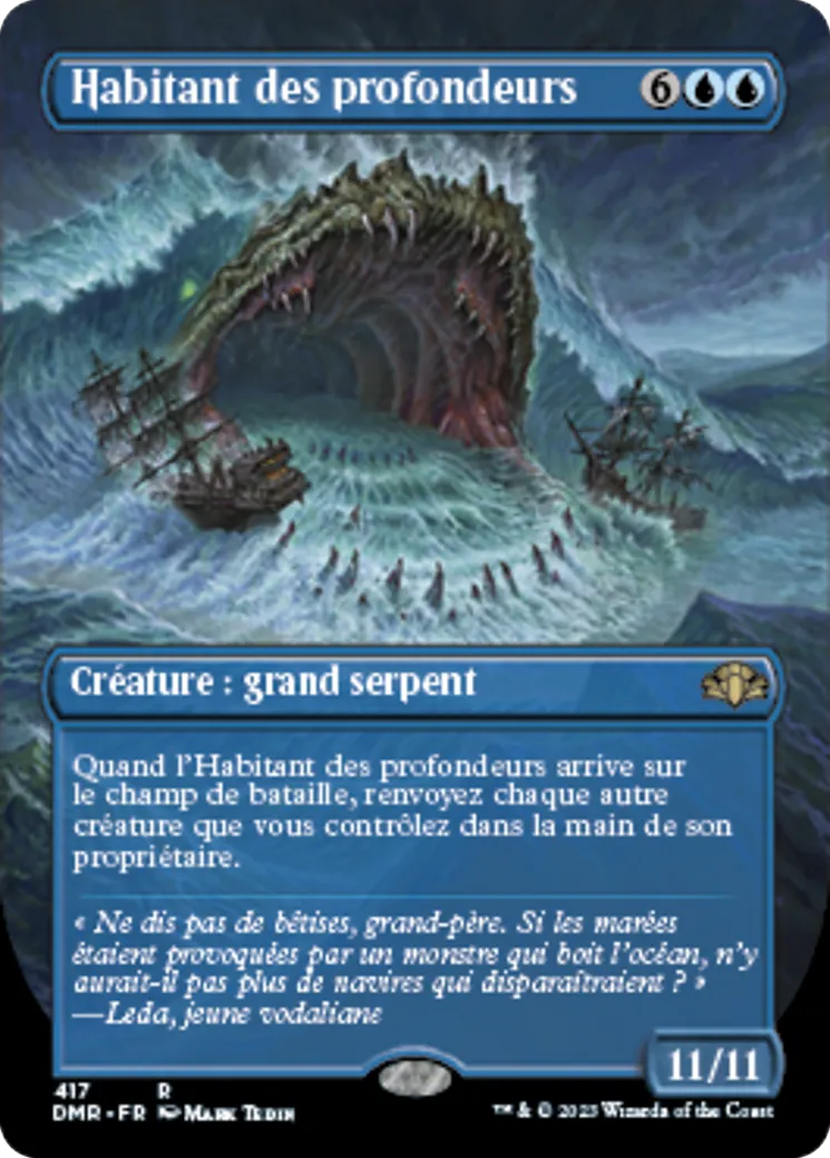 Habitant des profondeurs — Dominaria Remastered — Magic: The Gathering