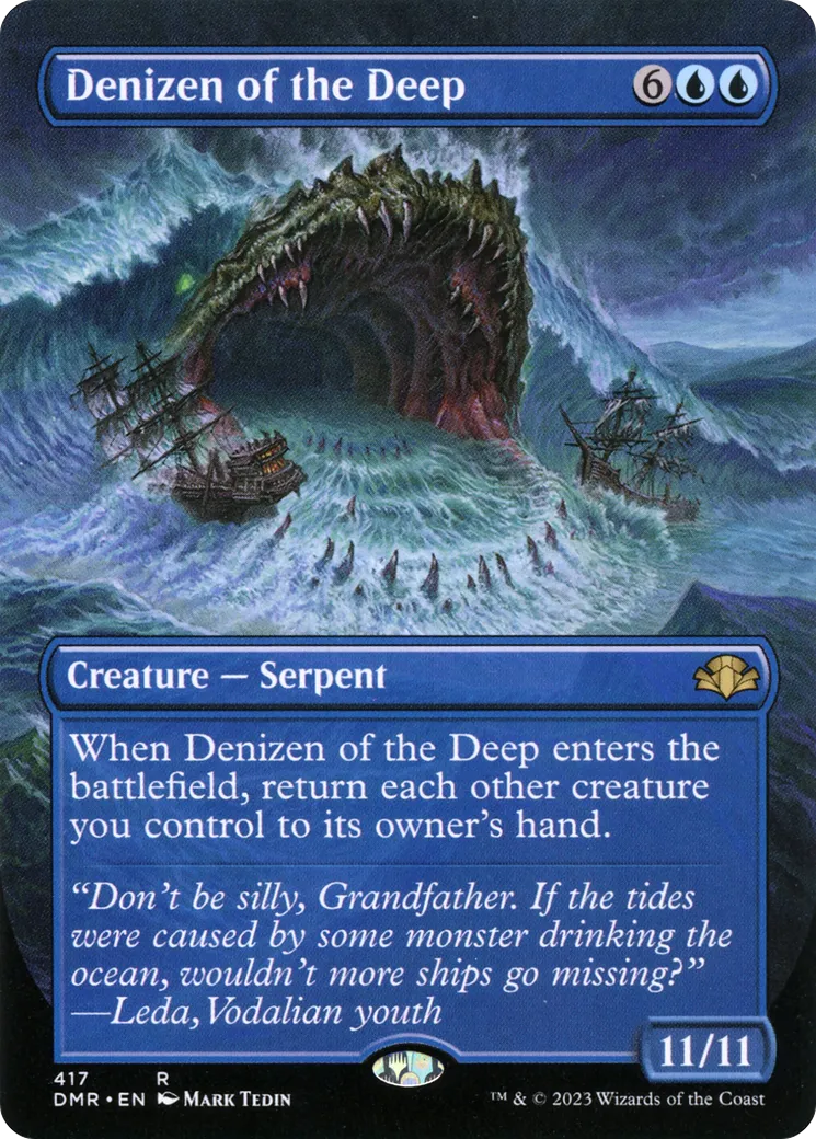Habitant des profondeurs — Dominaria Remastered — Magic: The Gathering