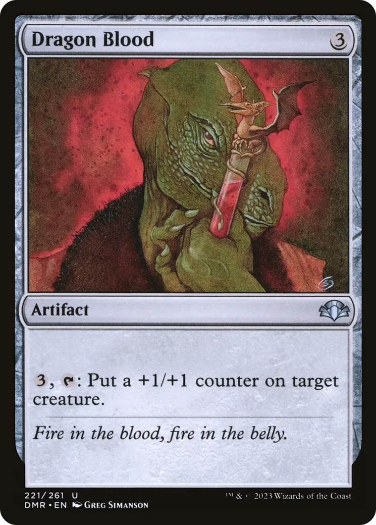 Dragon Blood — Dominaria Remastered — Magic: The Gathering