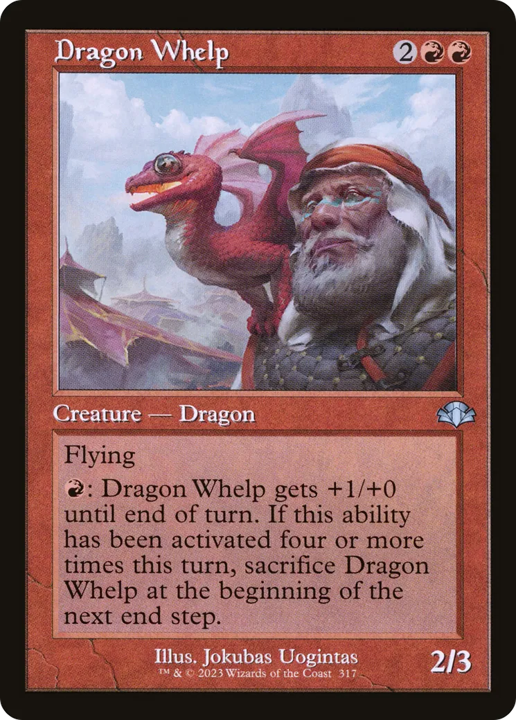 Dragon Whelp — Dominaria Remastered — Magic: The Gathering