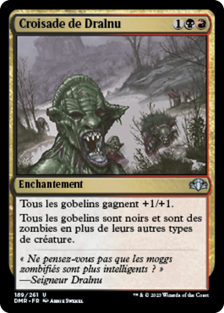Croisade de Dralnu — Dominaria Remastered — Magic: The Gathering