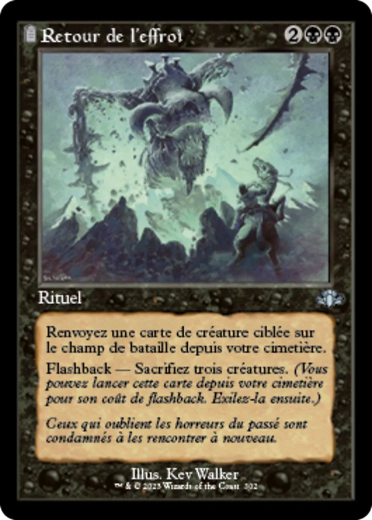 Retour de l'effroi — Dominaria Remastered — Magic: The Gathering