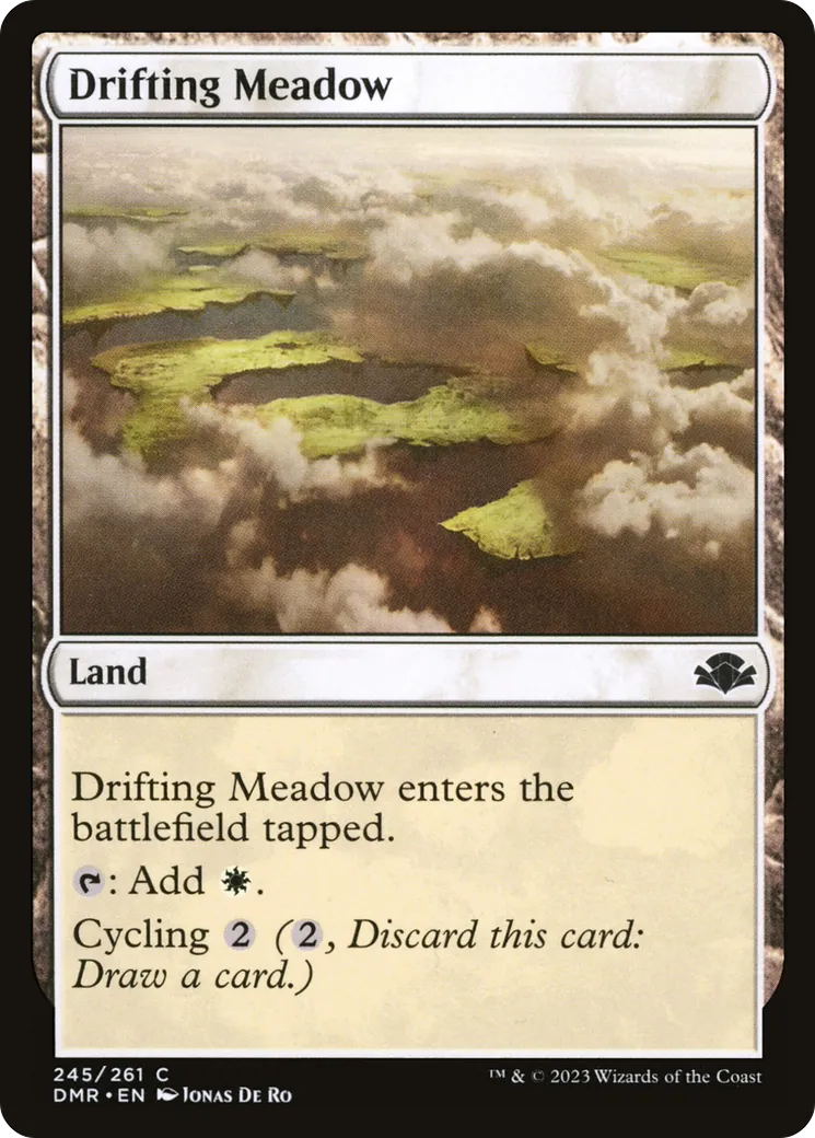 Prairie dérivante — Dominaria Remastered — Magic: The Gathering