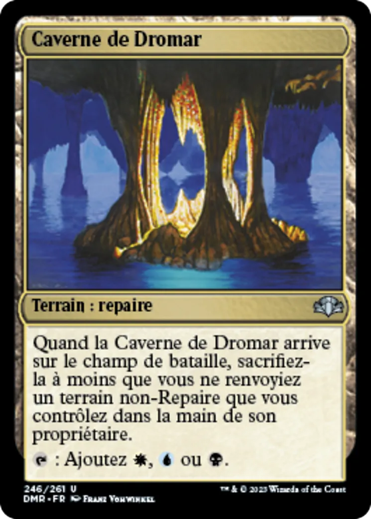 Caverne de Dromar — Dominaria Remastered — Magic: The Gathering
