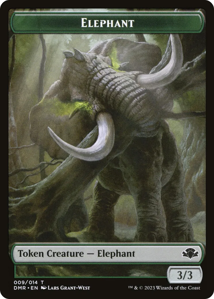 Elephant — Dominaria Remastered — Magic: The Gathering