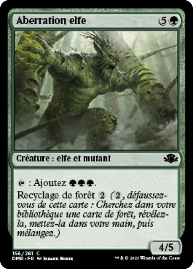 Aberration elfe from Dominaria Remastered - Magic: The Gathering