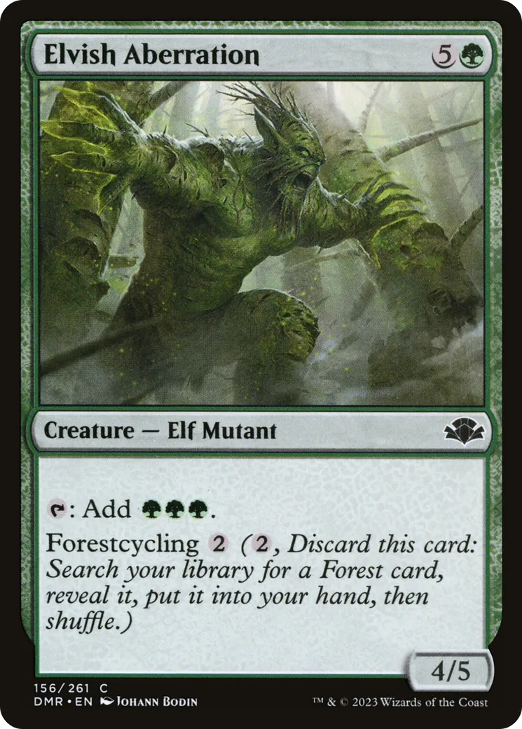 Elvish Aberration — Dominaria Remastered — Magic: The Gathering