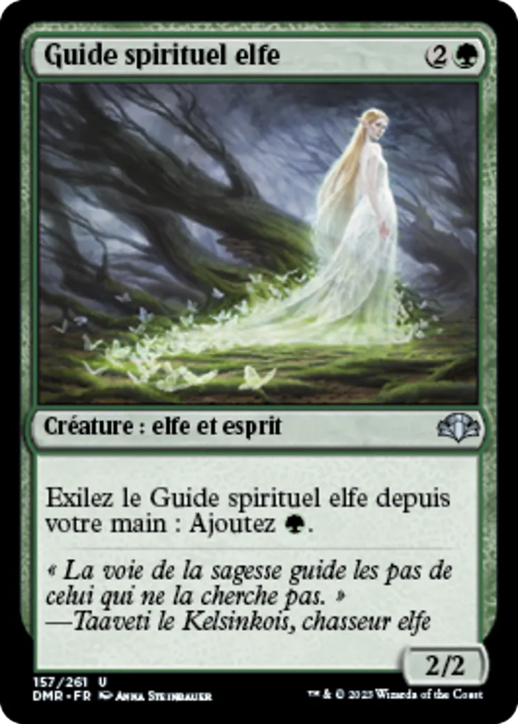 Guide spirituel elfe from Dominaria Remastered - Magic: The Gathering