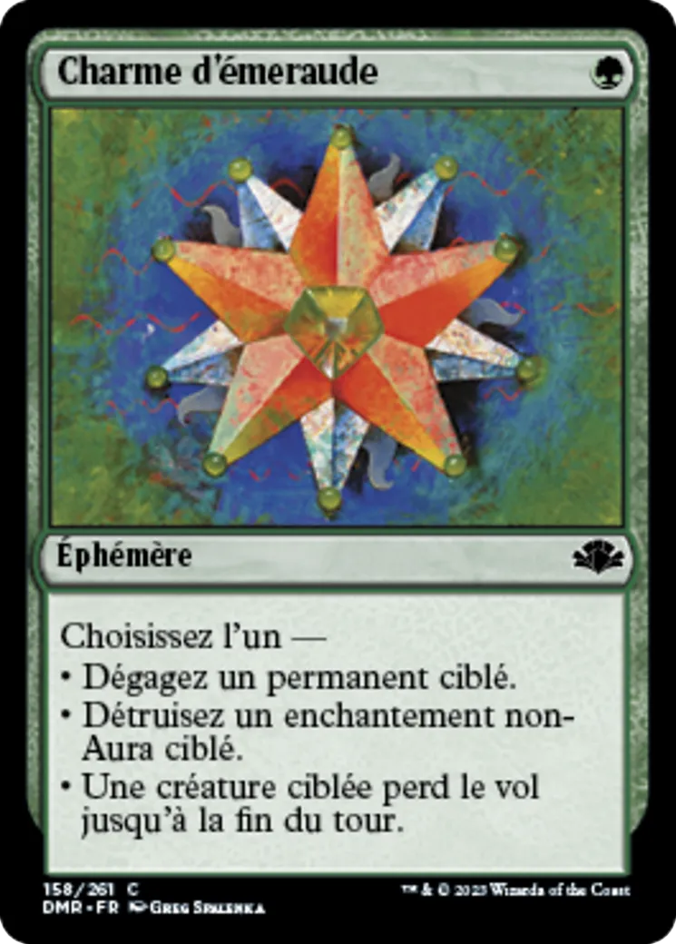 Charme d'émeraude — Dominaria Remastered — Magic: The Gathering