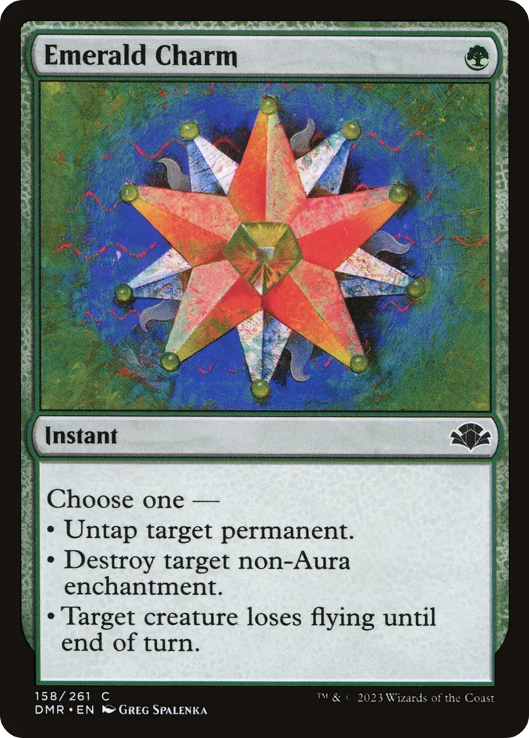 Charme d'émeraude — Dominaria Remastered — Magic: The Gathering