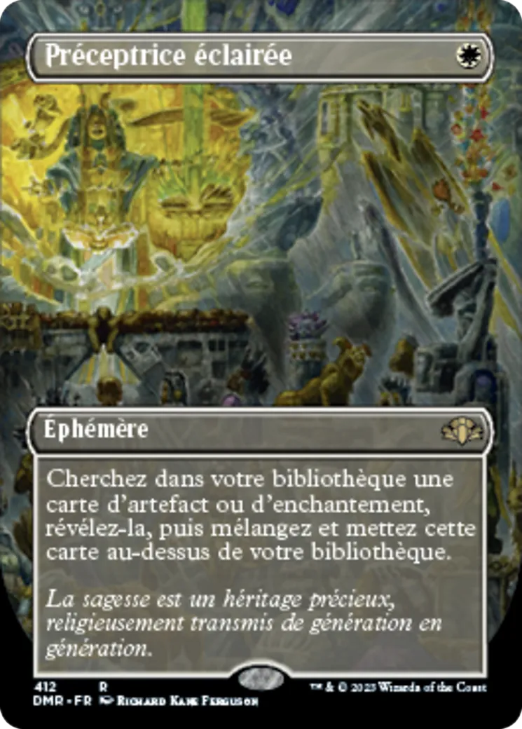 Préceptrice éclairée — Dominaria Remastered — Magic: The Gathering