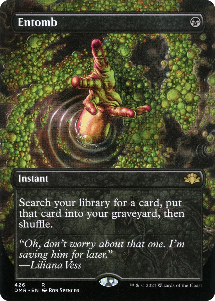 Entomb — Dominaria Remastered — Magic: The Gathering