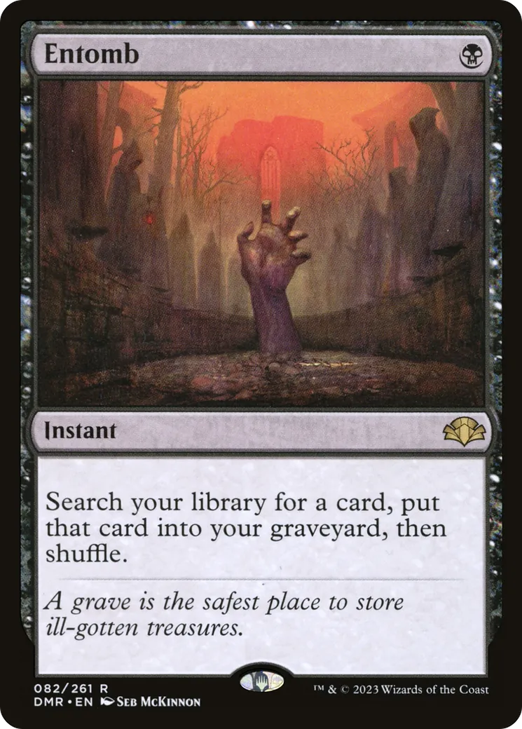 Ensevelissement — Dominaria Remastered — Magic: The Gathering