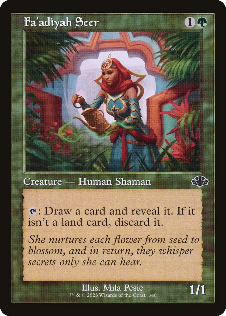 Fa'adiyah Seer — Dominaria Remastered — Magic: The Gathering