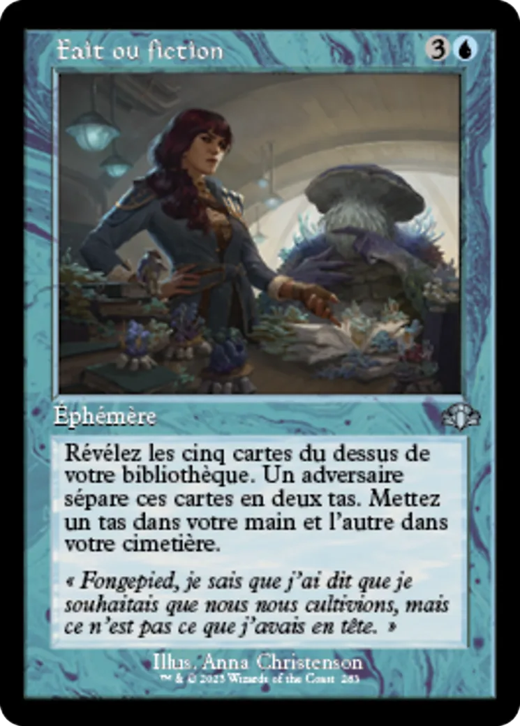Fait ou fiction — Dominaria Remastered — Magic: The Gathering