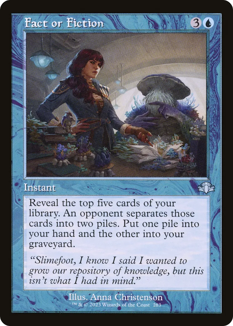 Fact or Fiction — Dominaria Remastered — Magic: The Gathering