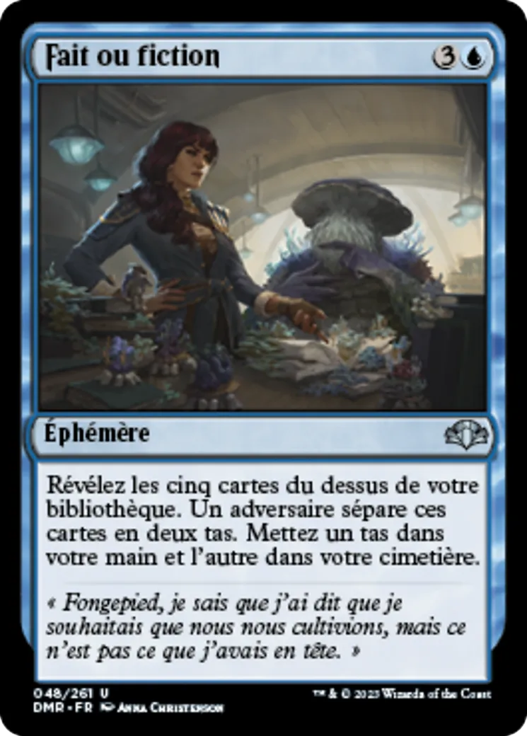 Fait ou fiction — Dominaria Remastered — Magic: The Gathering