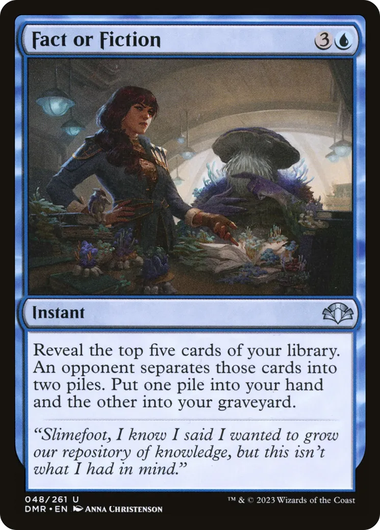 Fact or Fiction — Dominaria Remastered — Magic: The Gathering