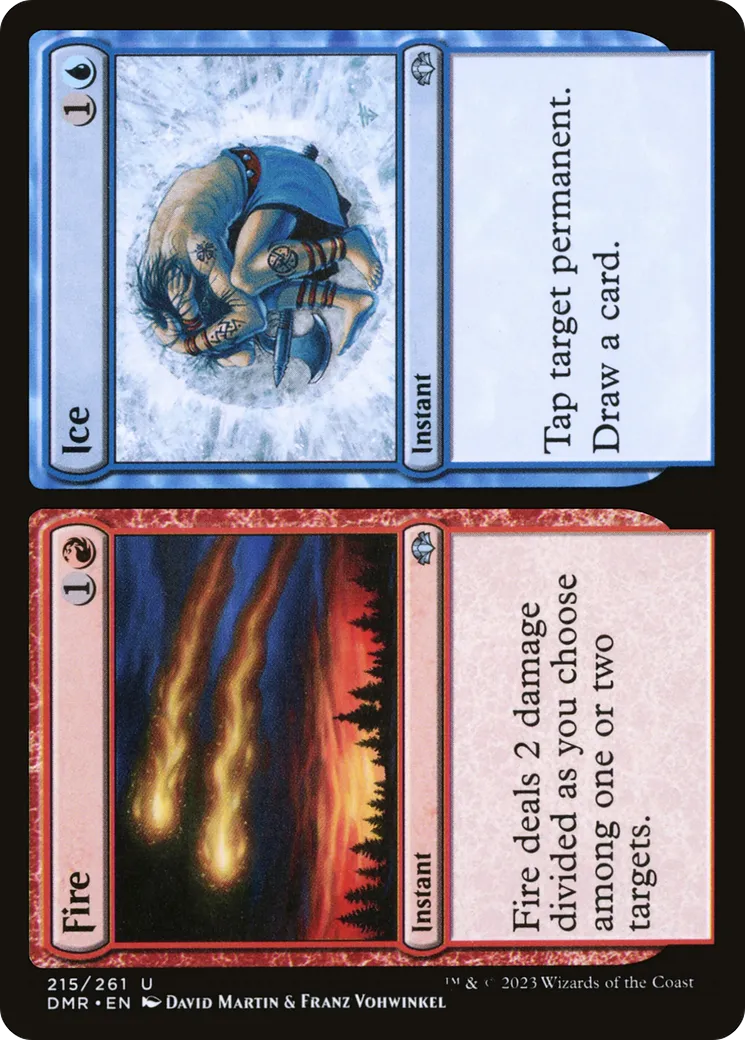 Fire // Ice — Dominaria Remastered — Magic: The Gathering